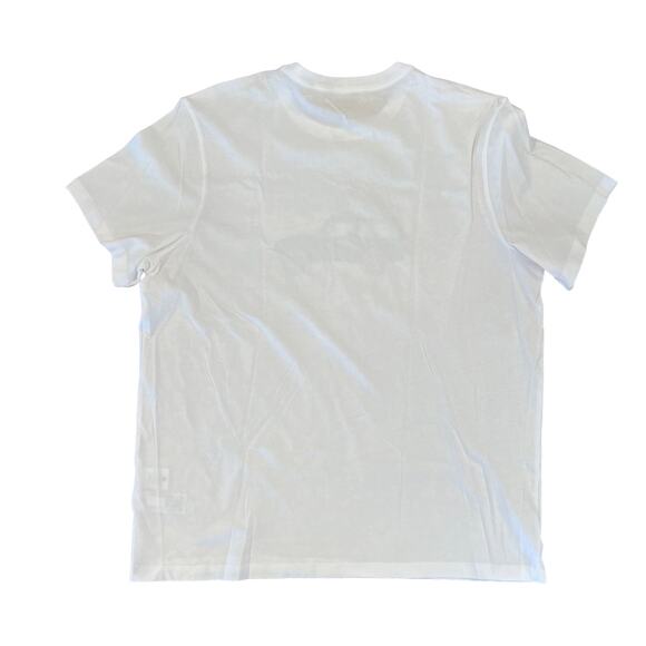 NWT J. Crew Men's White W/Car with Bike Graphic Tee - SIZE XXL - Picture 2 of 7